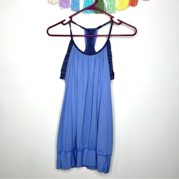 Lululemon Women No Limits Lullaby Wee Are From Space Cadet Blue Tank Top Size XS - Picture 4 of 13